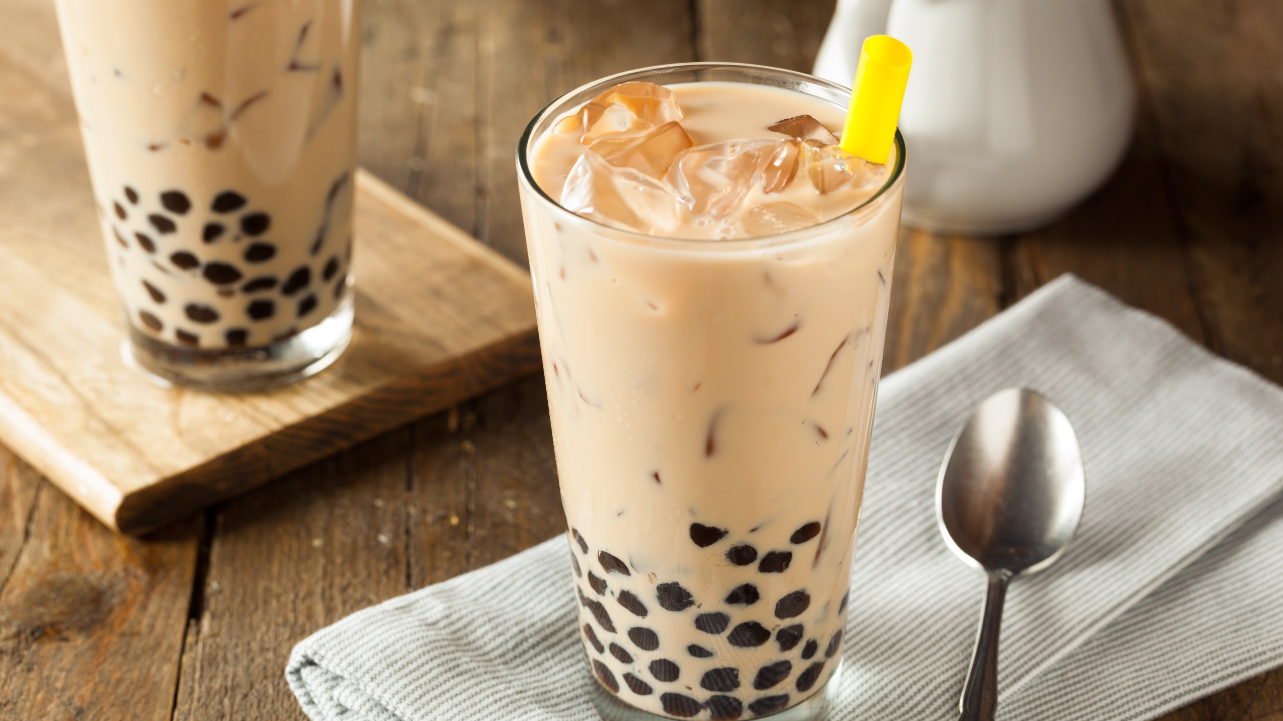 Homemade milk bubble tea with boba is seen in a file image. (iStock/Getty Images Plus)