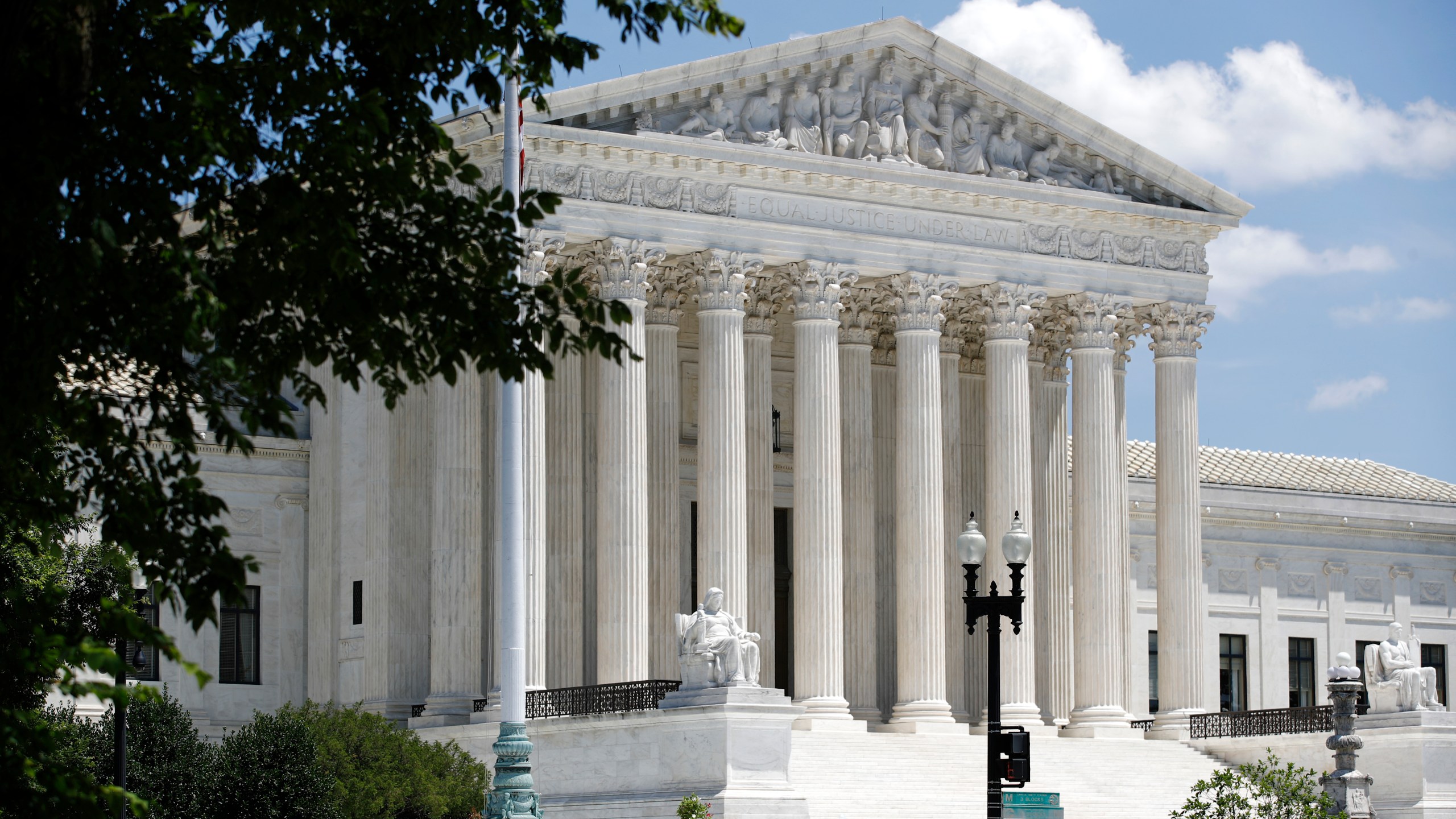 In this June 29, 2020 file photo, the Supreme Court is seen on Capitol Hill in Washington. (AP Photo/Patrick Semansky)