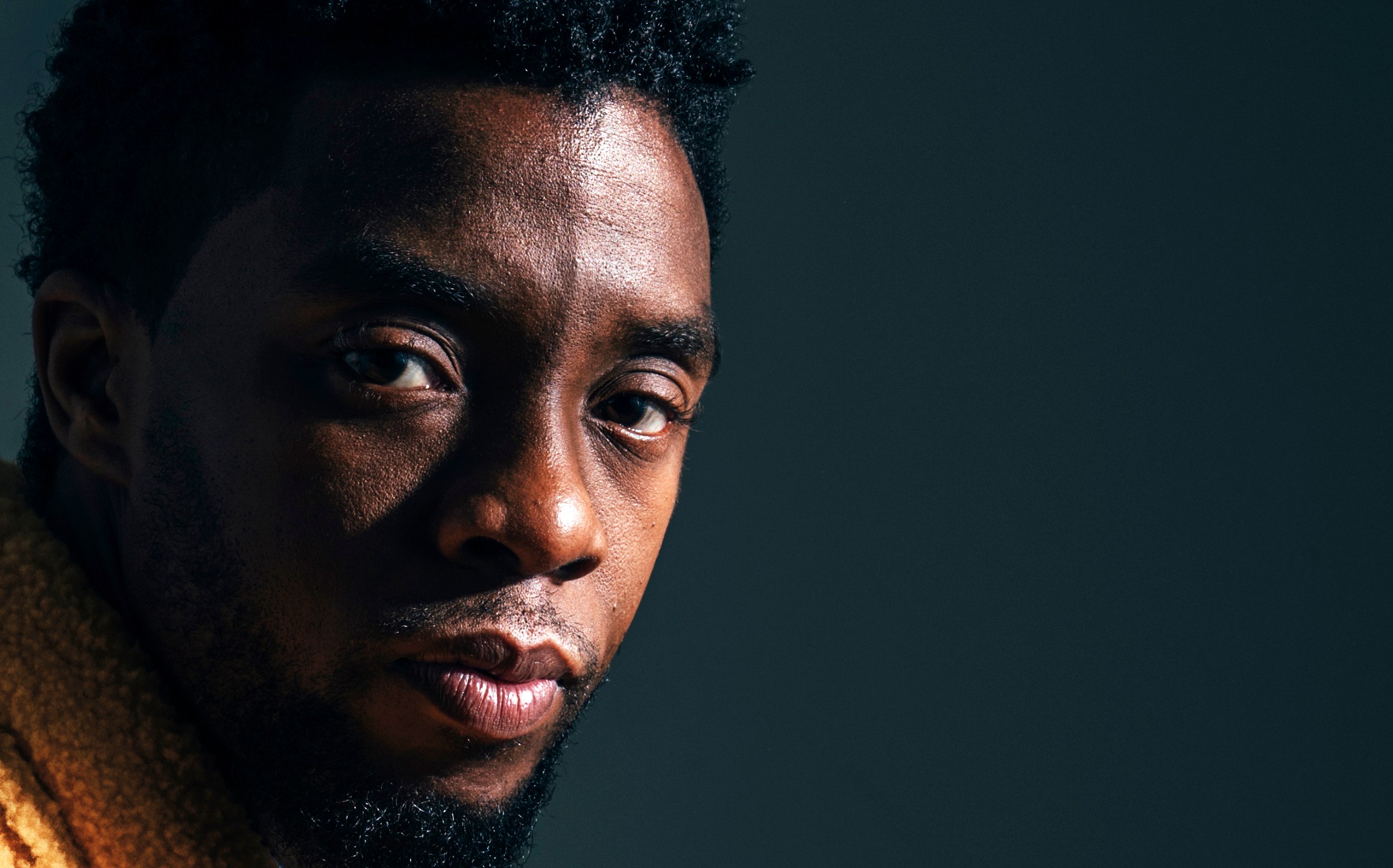 In this Feb. 14, 2018, file photo, actor Chadwick Boseman poses for a portrait in New York to promote his film, "Black Panther." The acclaimed actor is being posthumously honored as the namesake of Howard’s newly re-established Chadwick A. Boseman College of Fine Arts. Boseman, who graduated in 2000 with a BFA in directing, died in August 2020 at age 43 of colon cancer, after an illness that was largely kept secret. He rose to prominence playing a succession of Black icons in biographical films: Jackie Robinson, singer James Brown and Thurgood Marshall. (Victoria Will/Invision/AP)