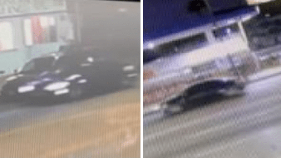 LAPD on May 11, 2021, released these images of a car sought in a fatal East Hollywood hit-and-run.