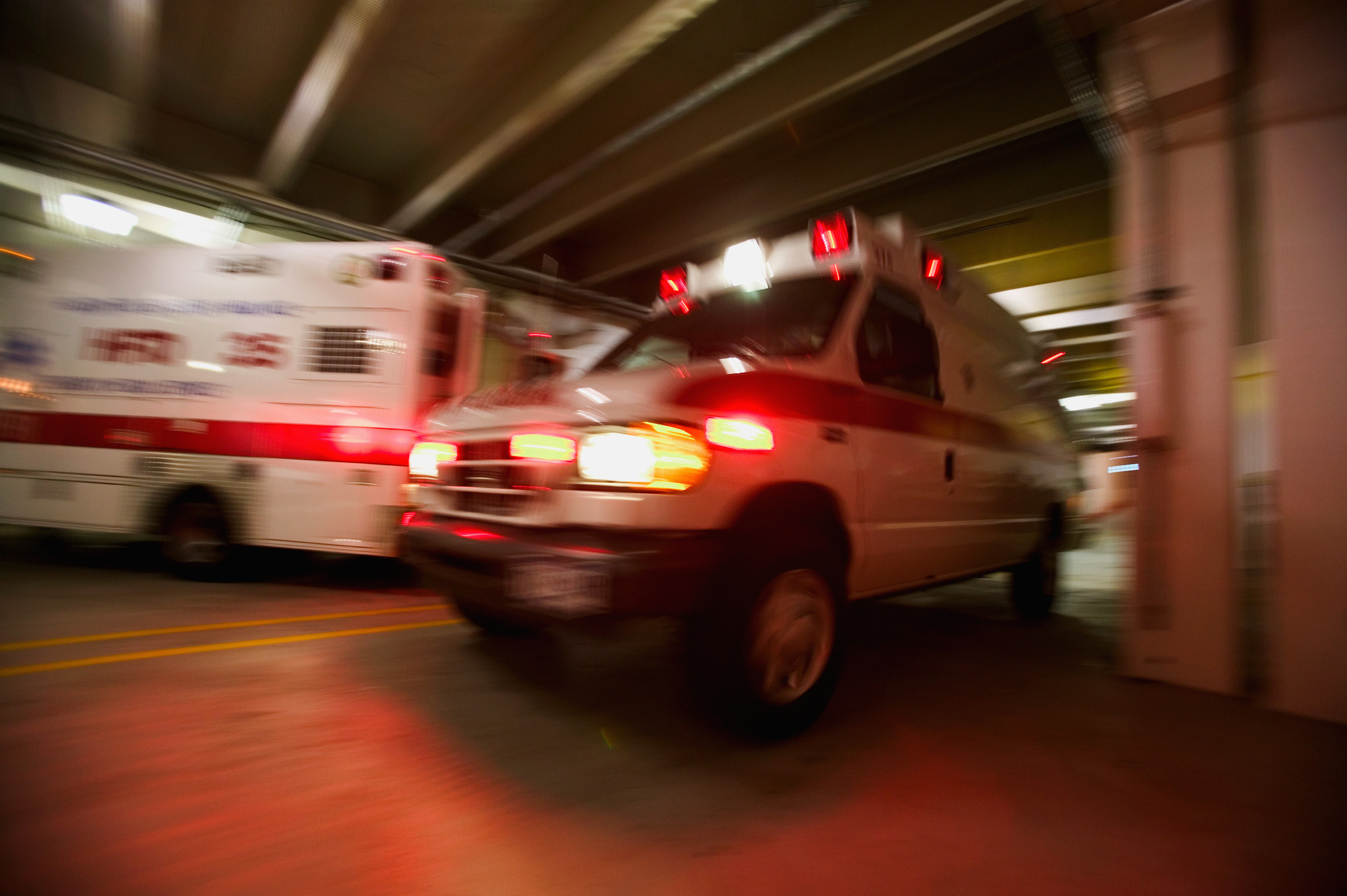 An ambulance is seen in an undated file photo. (Getty Images)