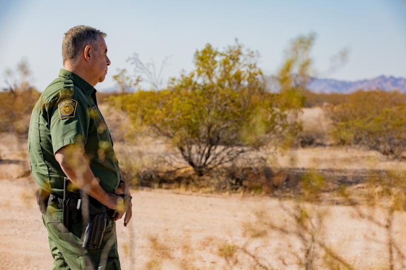 Border Patrol Agent David Phagan is now a supervisor assigned to the Wellton Border Patrol Station. (Customs and Border Protection)