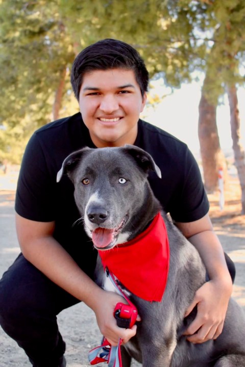 Aden Uriostegui is seen in an undated photo provided to KTLA by his family.