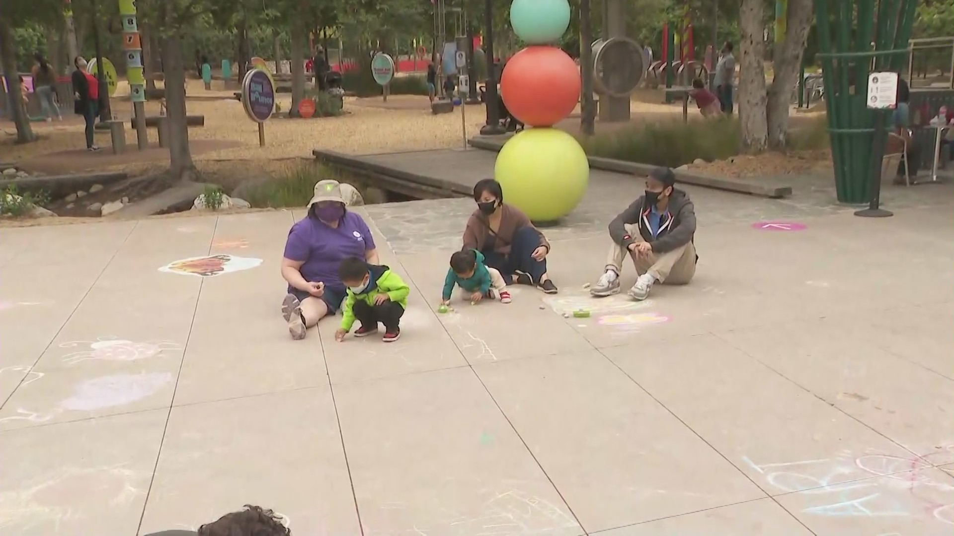 Kidspace Children's Museum in Pasadena reopens. (KTLA)