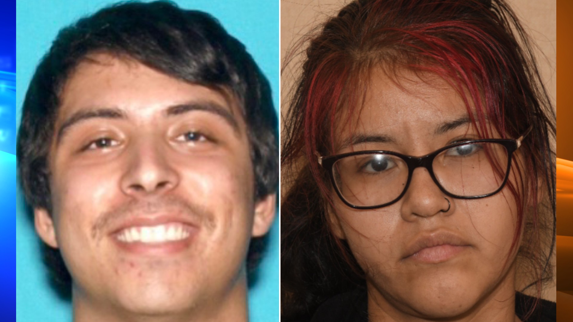 Robert Emilio Minjares, left, and Brittany Juarez, right, are seen in photos released by the Riverside Police Department on June 9, 2021.