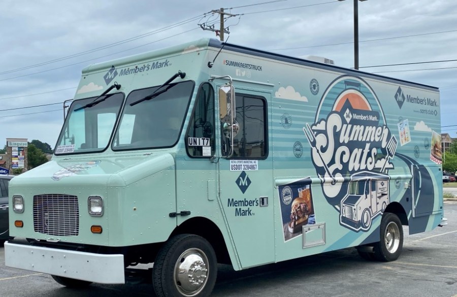 Sam's Club released this image of its first-ever Member's Mark Summer Eats Food Truck on June 1, 2021.