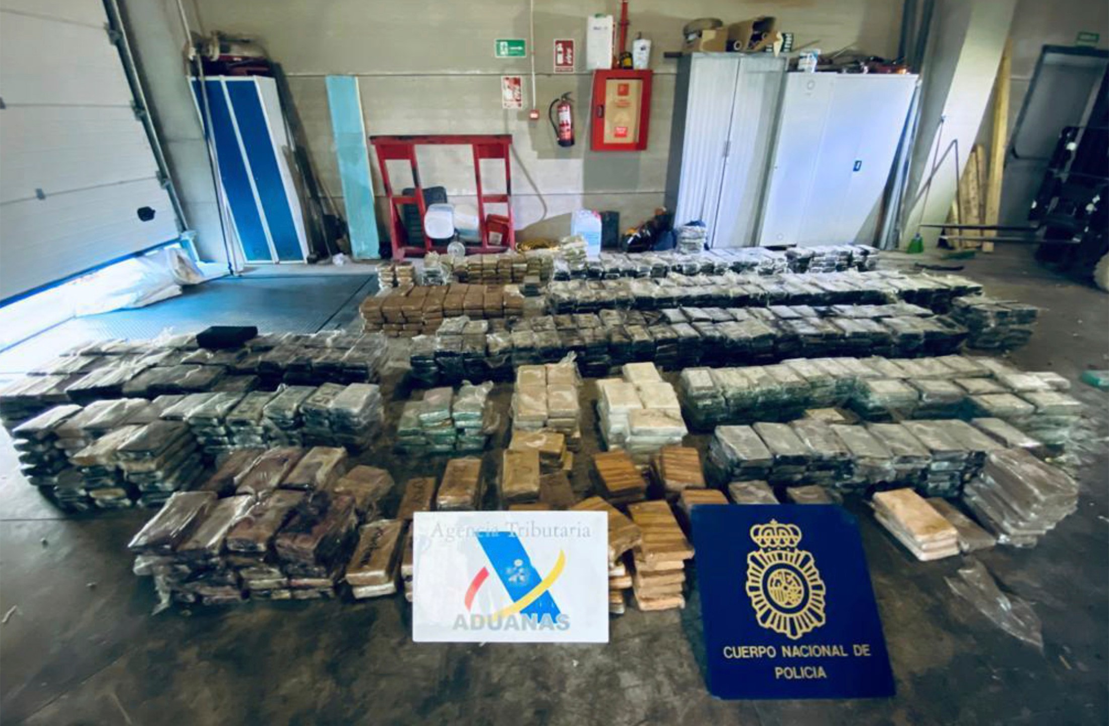 This May 2021 image from an affidavit for a search warrant, provided by the U.S. Department of Justice, shows cocaine that had been transported in hollowed-out pineapples from Costa Rica to Spain. Law enforcement agencies learned about the shipment as part of a global sting operation unveiled Tuesday, June 8, 2021, that intercepted text messages criminals thought were secure. Authorities they said dealt an “unprecedented blow” to organized crime in countries around the world. (Department of Justice via AP)