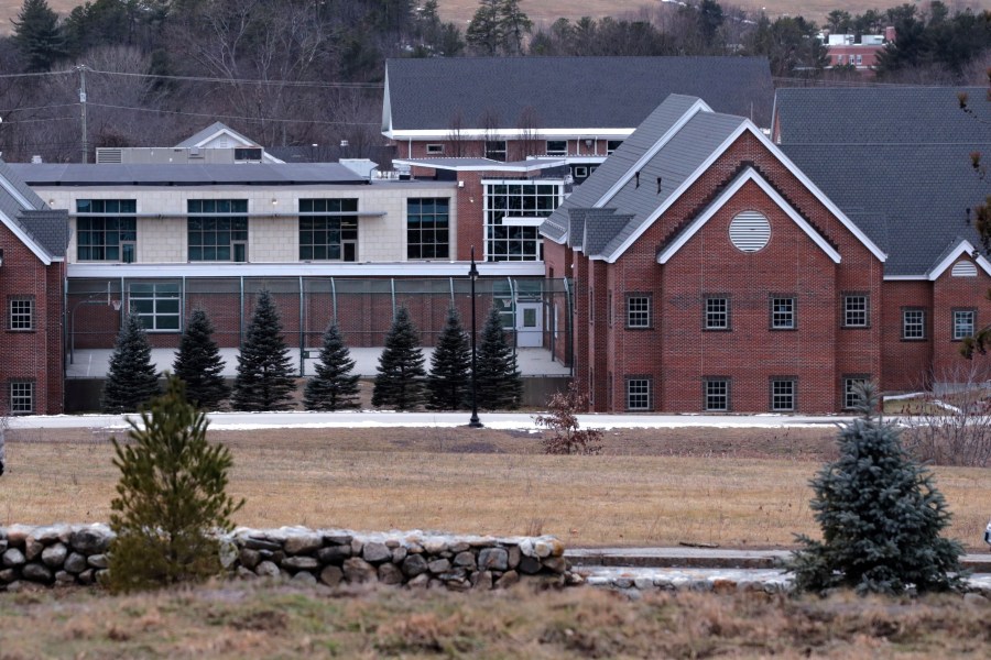 In this Jan. 28, 2020, file photo is the Sununu Youth Services Center in Manchester, N.H. As states from California to Maine consider drastic changes to youth detention centers, New Hampshire is grappling with its own facility that has been rocked by abuse allegations from years past. The state’s Legislature will vote Thursday on a proposed state budget that would close the sprawling facility — housing fewer than 20 children on a campus built for 144 — by March 2023 and replace it with a new 18-bed center. (AP Photo/Charles Krupa, File)