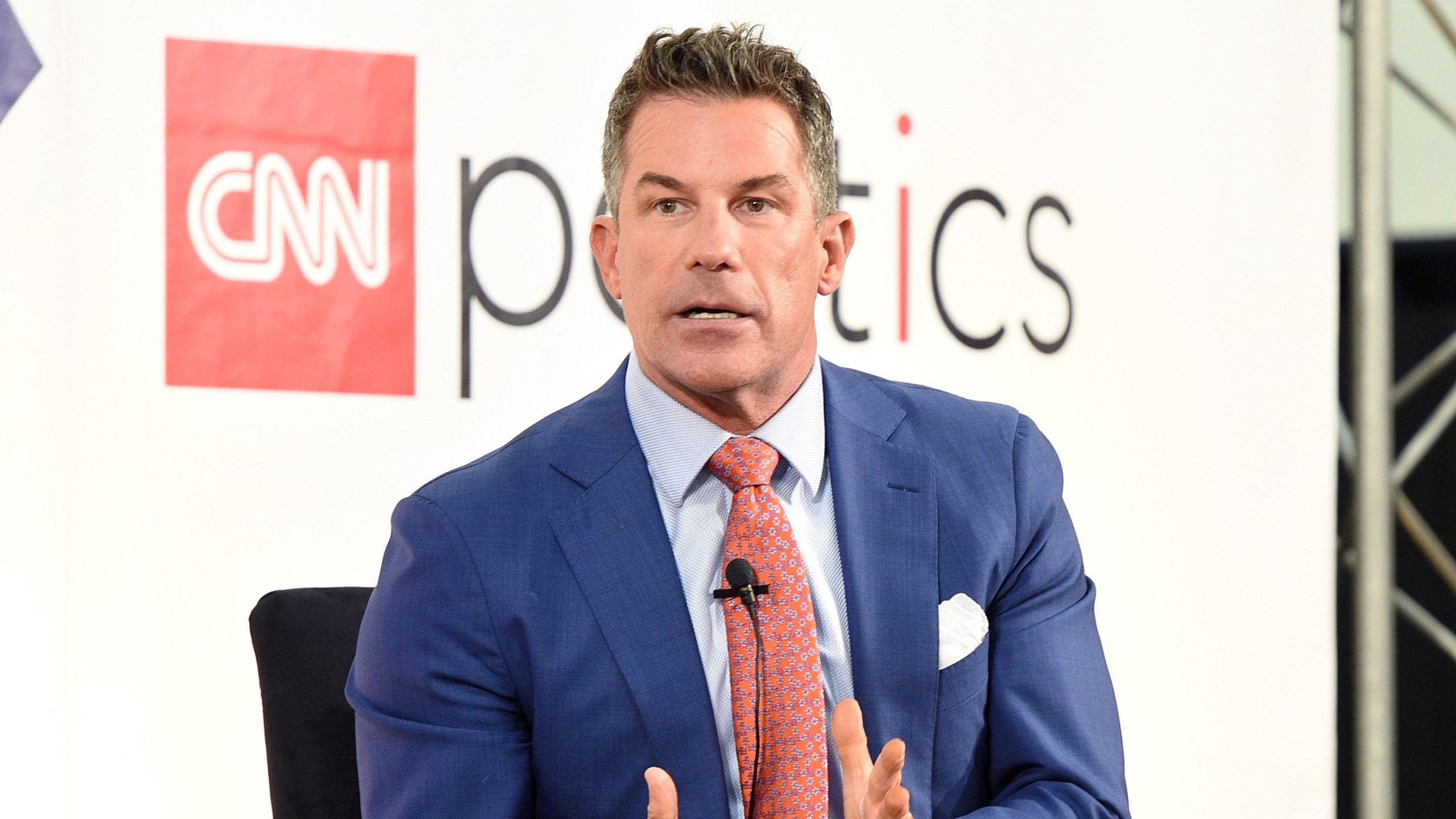 Jeremy Bernard participates at a CNN politics panel during Politicon at the Pasadena Convention Center on July 29, 2017. (Joshua Blanchard / Getty Images)