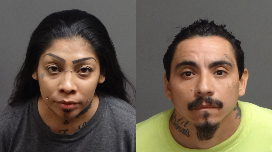 Jessica Grajeda, 35, and George Luis Almaraz, 32, appear in photos released by the Pomona Police Department on June 3, 2021.