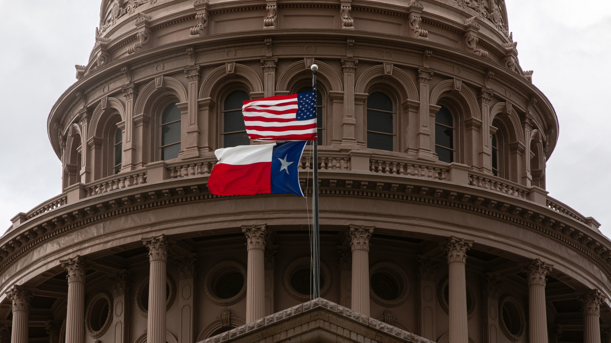 The Texas State Capitol is seen on the first day of the 87th Legislature's special session on July 8, 2021 in Austin, Texas. (Tamir Kalifa/Getty Images)