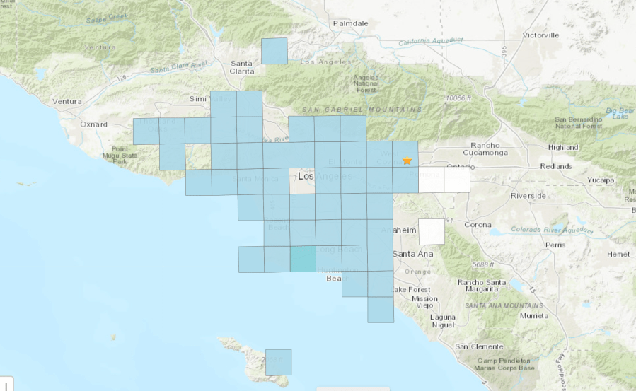 A sonic boom was recorded at about 9:20 a.m. on July 9, 2021, near San Dimas, according to the U.S. Geological Survey.