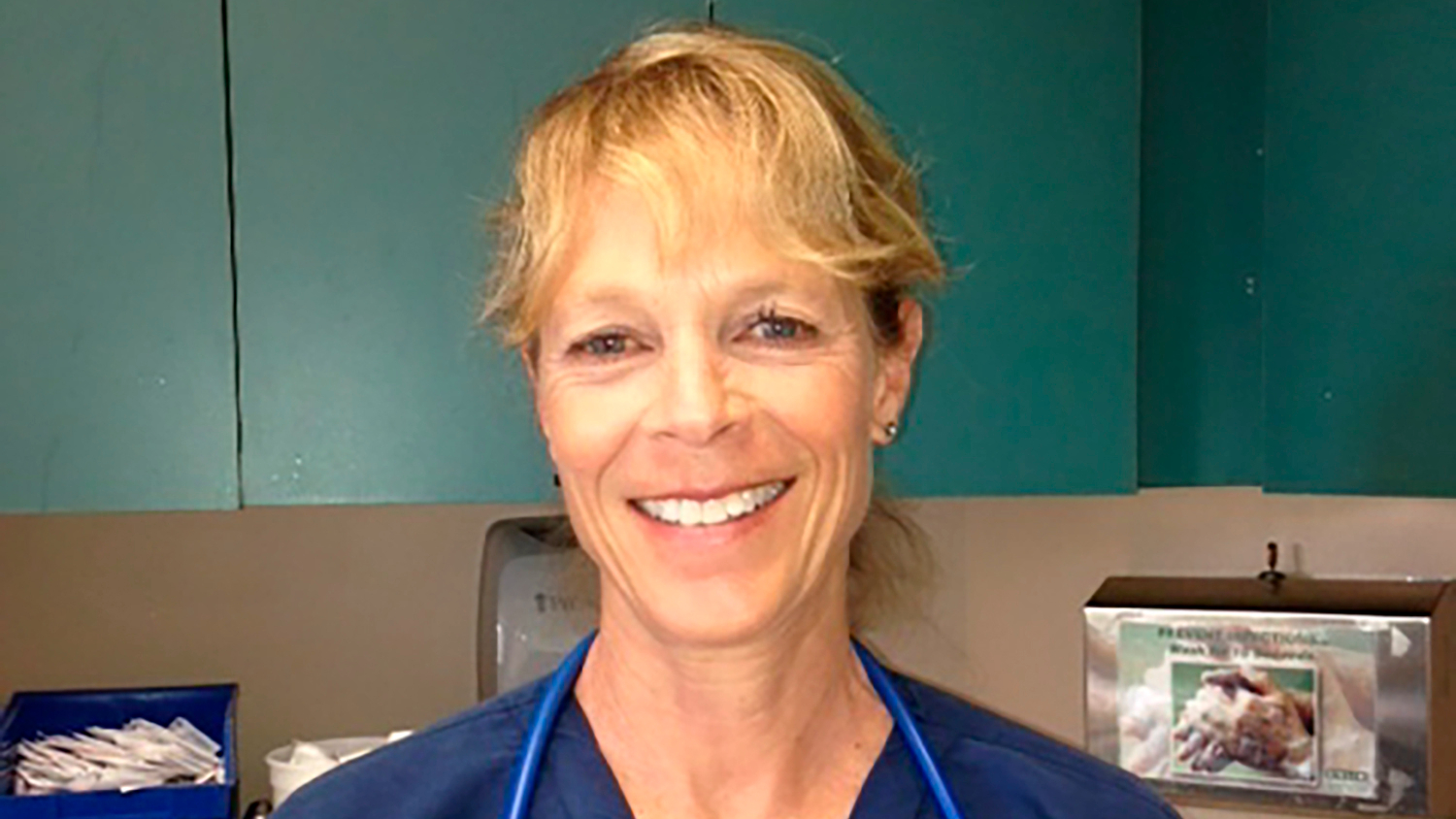 Nurse Leah Davis Lokan poses for a photo at her office in Chico, Calif., in a 2014 photo provided by Lori Mallory Eckhart.