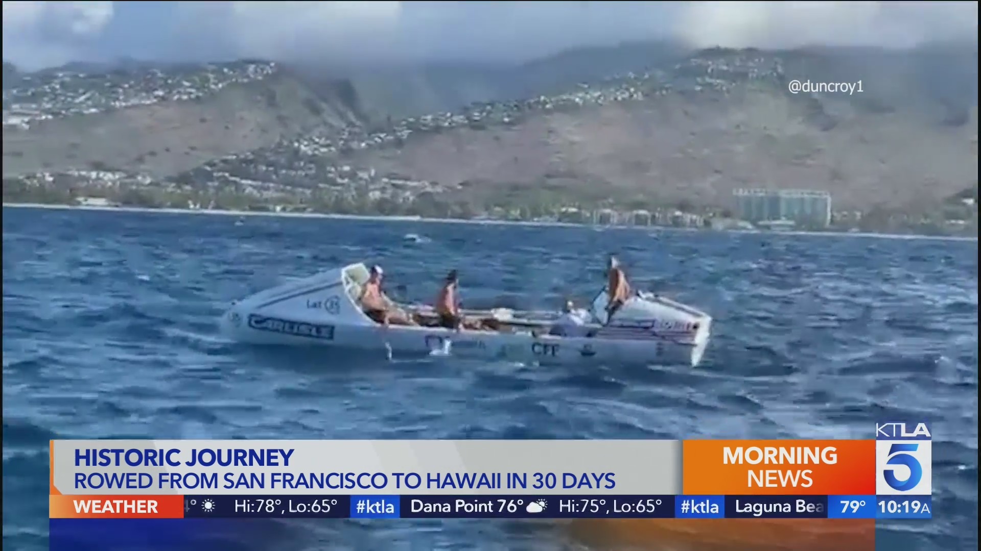 Link Up with Lynette: California rowing team celebrates world record-setting voyage