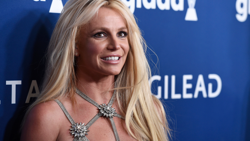 Britney Spears arrives at the 29th annual GLAAD Media Awards on April 12, 2018, in Beverly Hills. (Chris Pizzello / Invision / Associated Press)