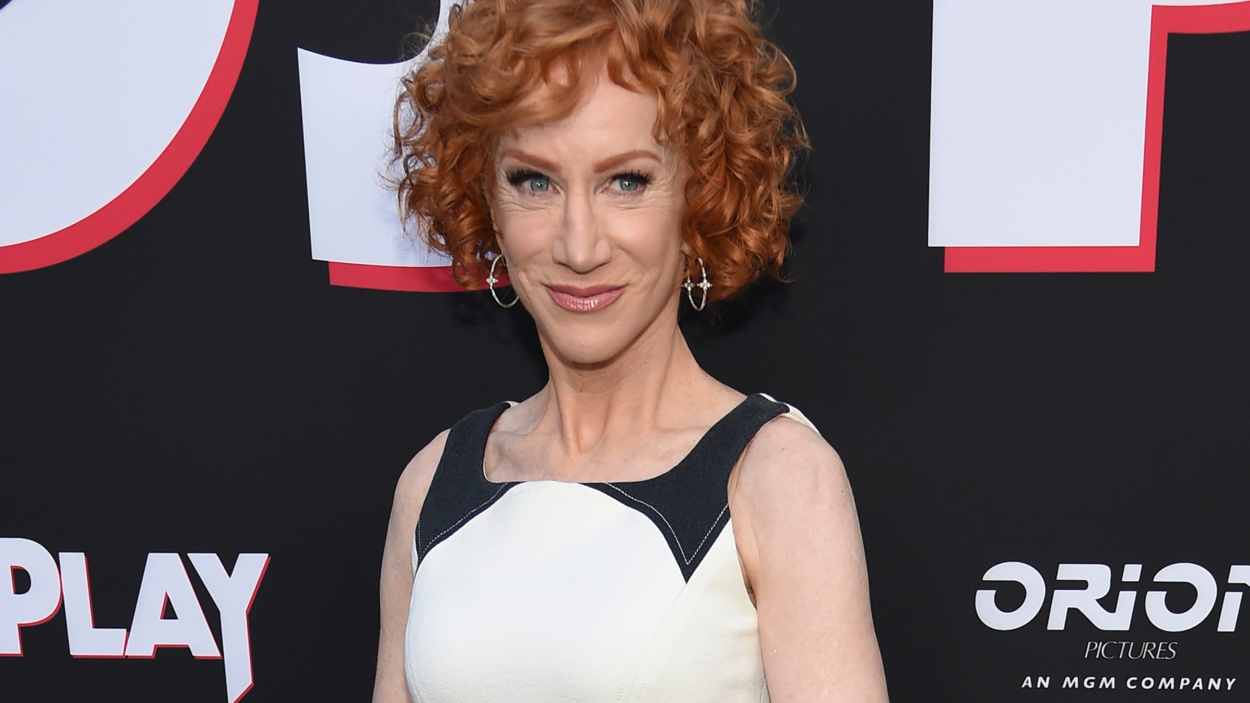 Comedian Kathy Griffin appears at the premiere of the film "Child's Play" in Los Angeles on June 19, 2019. (Chris Pizzello/Invision/AP, File)