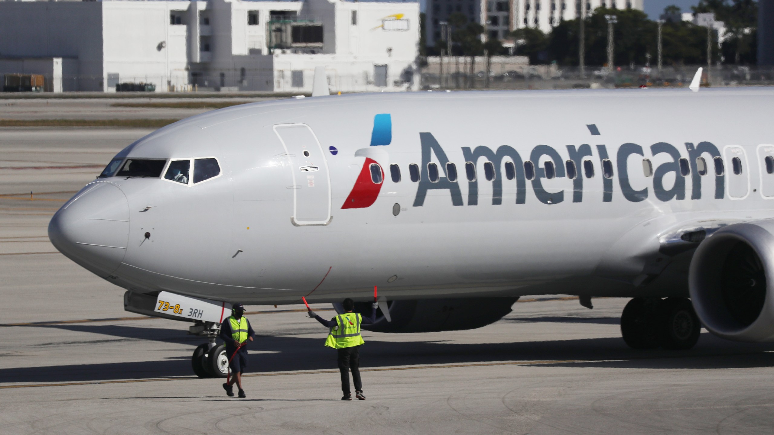 An American Airlines plane is seen in a file photo. (Joe Raedle/Getty Images)