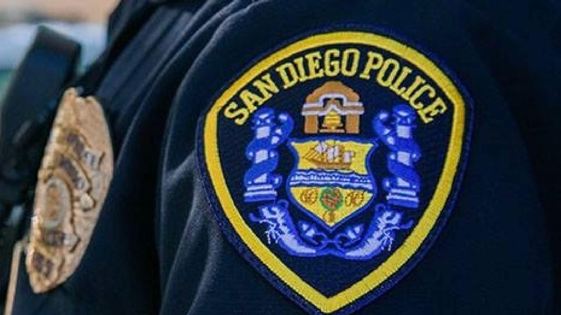 This undated file photo shows the San Diego Police Department's uniform patch. (SDPD/Facebook)