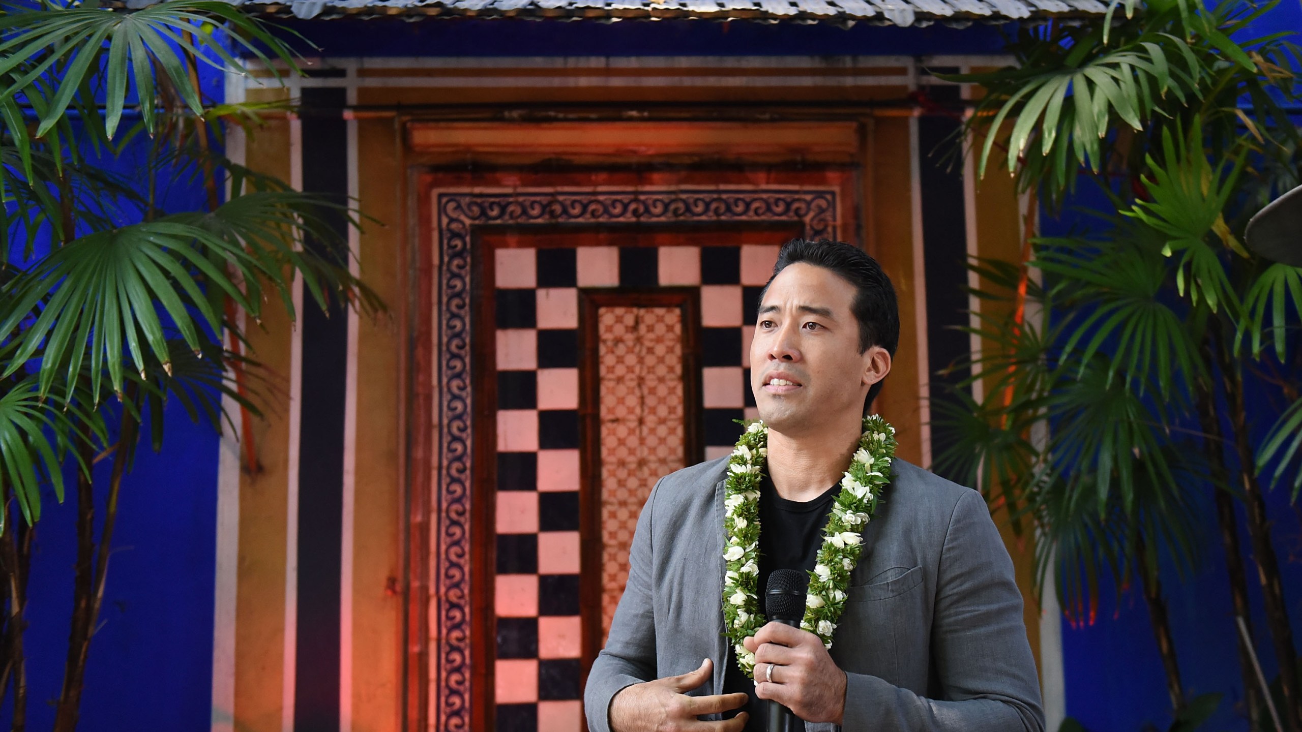 Founder of Animal Hope and Wellness Marc Ching attends The Fluffball 2015 at The Little Door on Oct. 3, 2015 in Los Angeles. (Angela Weiss/Getty Images for The Fluffball Foundation)