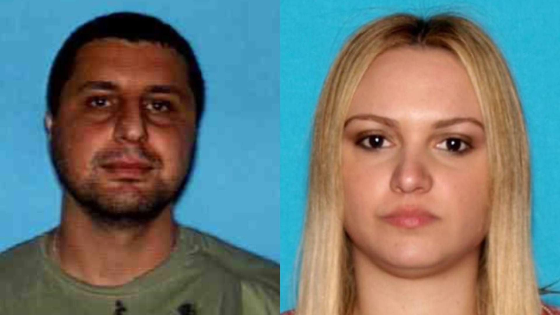 Richard Ayvazyan, left, and Marietta Terabelian, right, are seen in photos released by the FBI.