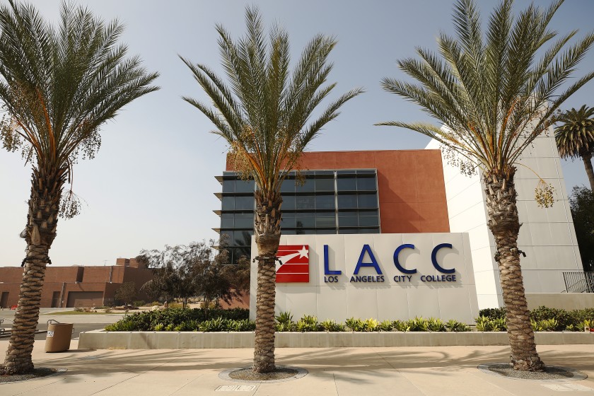 Los Angeles City College is seen in a file photo. (Al Seib / Los Angeles Times)