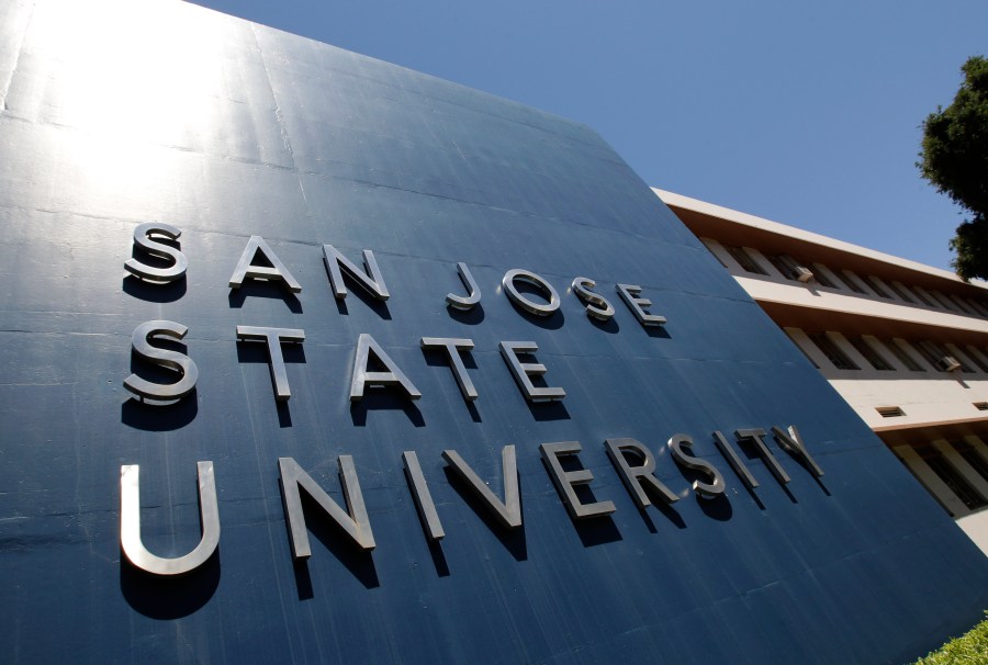 An exterior view of San Jose State University is shown in a 2011 file photo. (Paul Sakuma/Associated Press)