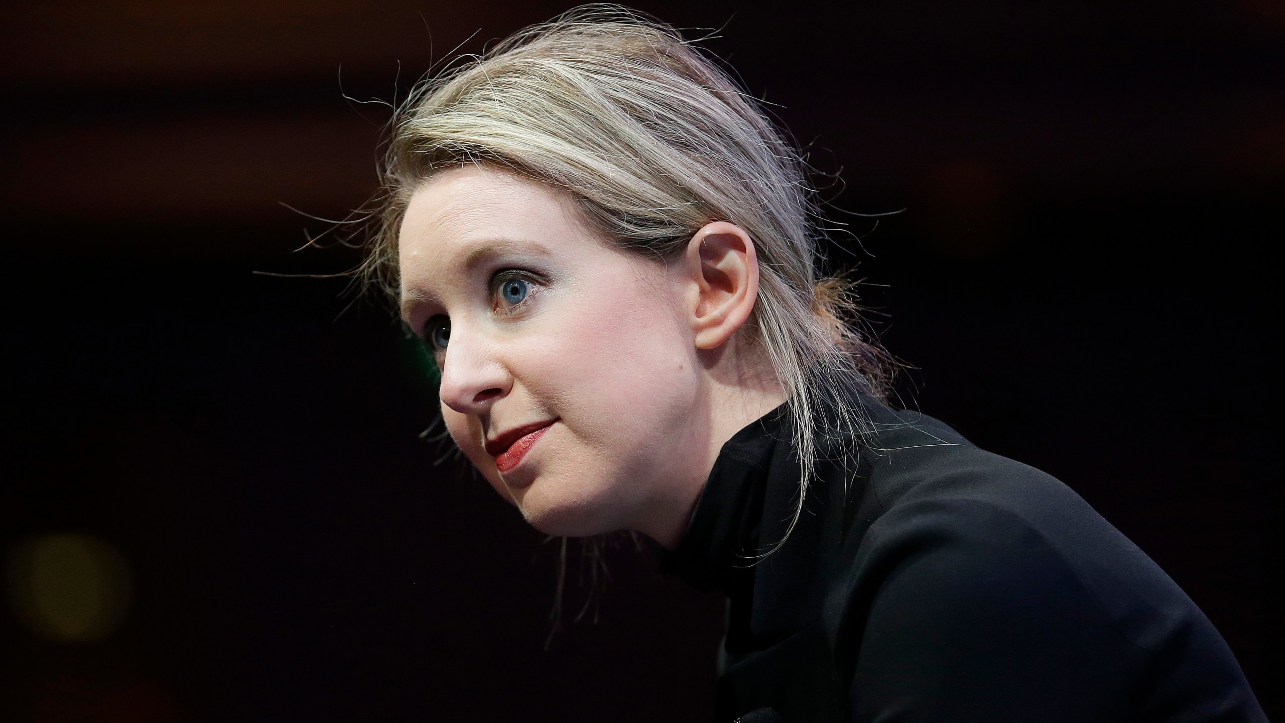 In this Nov. 2, 2015, file photo, Elizabeth Holmes, founder and CEO of Theranos, speaks at the Fortune Global Forum in San Francisco. (Jeff Chiu/Associated Press)