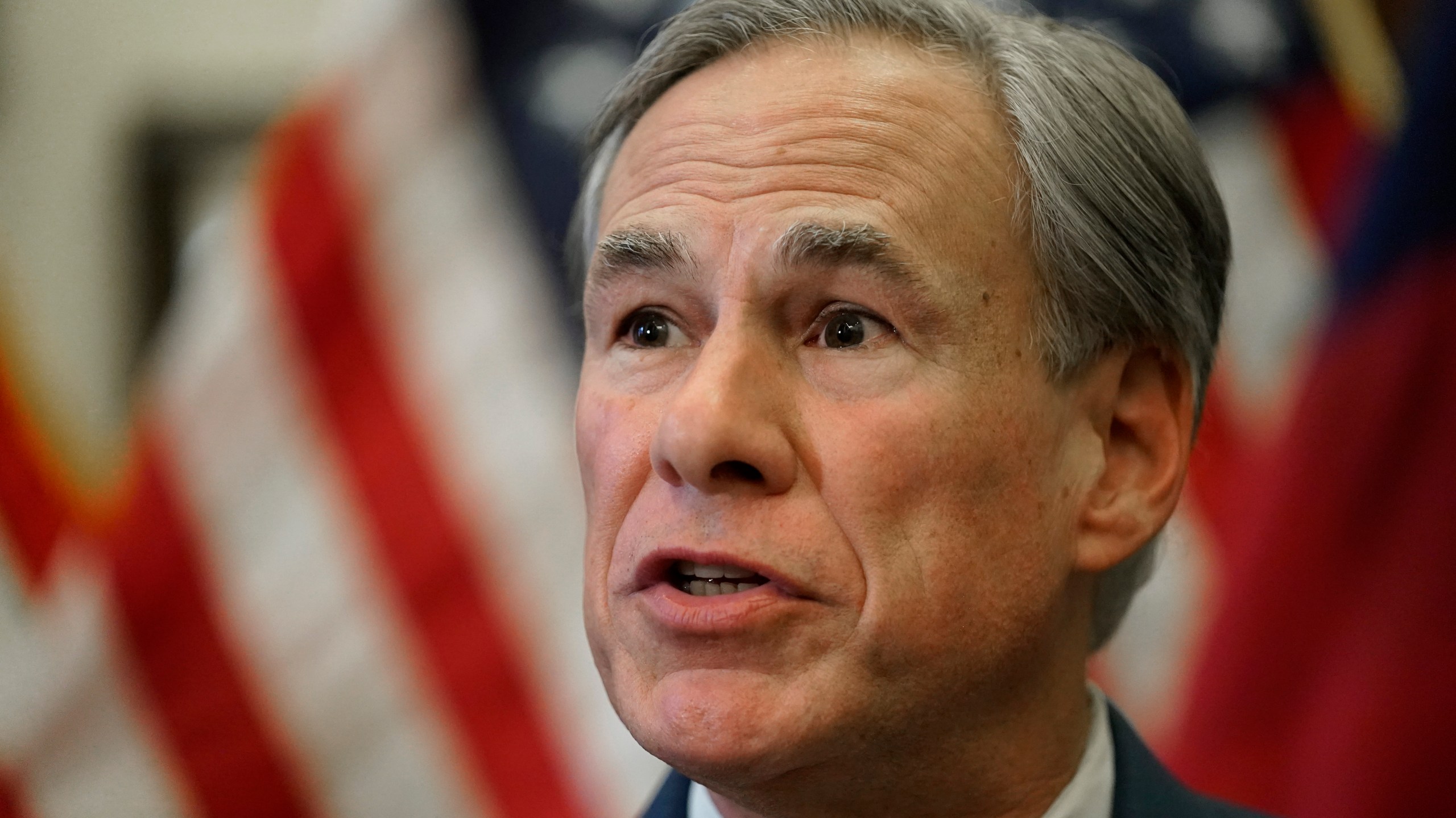 Texas Gov. Greg Abbott speaks at a news conference where he signed two energy related bills, Tuesday, June 8, 2021, in Austin, Texas. (AP Photo/Eric Gay)