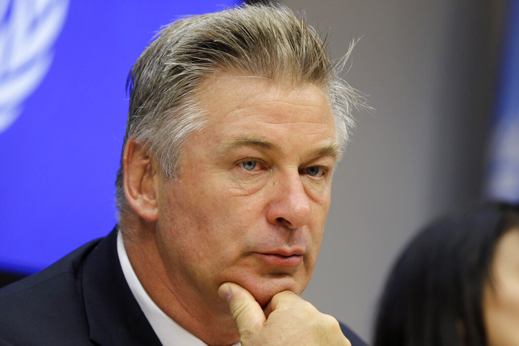 In this Sept. 21, 2015 file photo, actor Alec Baldwin attends a news conference at United Nations headquarters. (AP Photo/Seth Wenig, File)