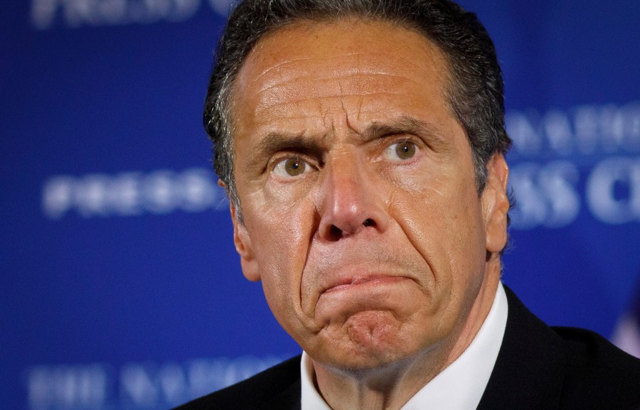 This May 27, 2020 file photo shows New York Gov. Andrew Cuomo during a news conference in Washington. (Jacquelyn Martin/Associated Press)