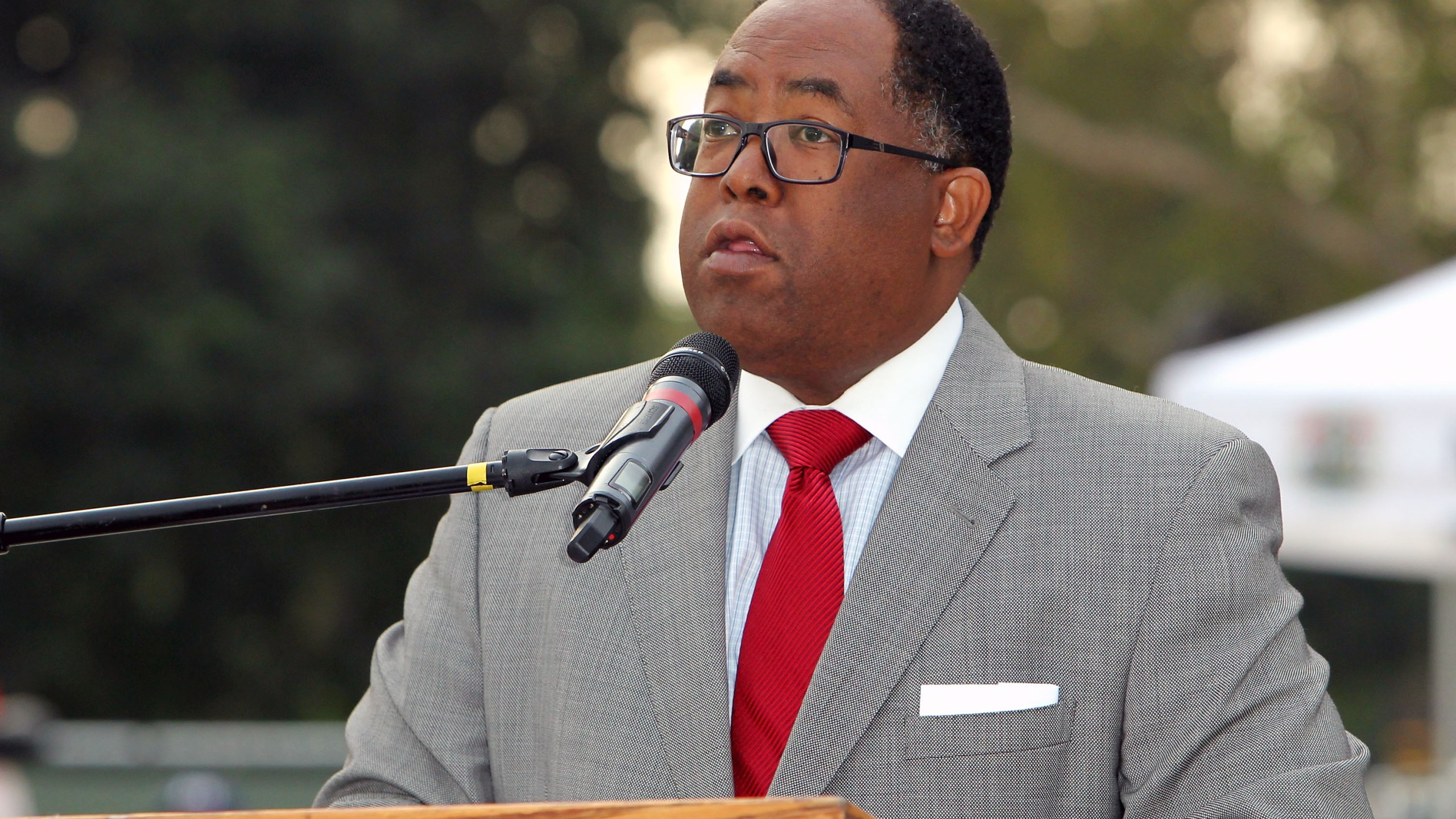 Mark Ridley-Thomas attends the BAFTA LA opening of the Helen Keller Park Screening Room at Helen Keller Park on Dec. 10, 2014, in Los Angeles. (David Buchan/Getty Images for BAFTA LA)