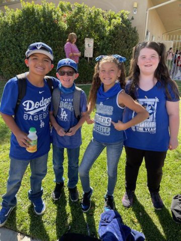 Twitter user @aadensmommie shared her Dodgers love with KTLA.