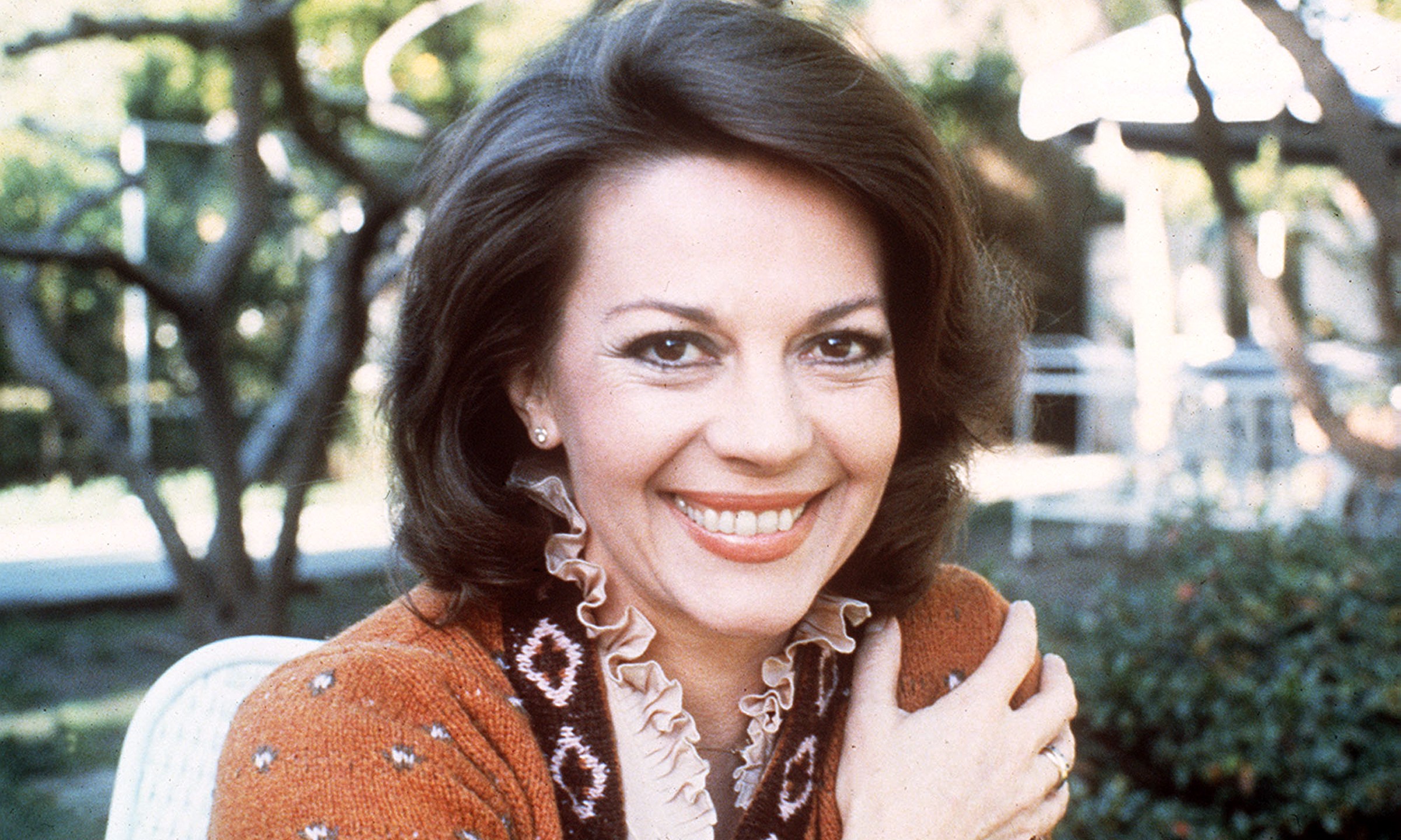 This Jan. 17, 1979 file photo shows actress Natalie Wood. Investigators are now calling 87-year-old actor Robert Wagner a "person of interest" in the 1981 death of his wife Natalie Wood. Mystery has swirled around Wood's death. It was declared an accident but police reopened the case in 2011 to see whether Wagner or anyone else played a role. (AP Photo/File)