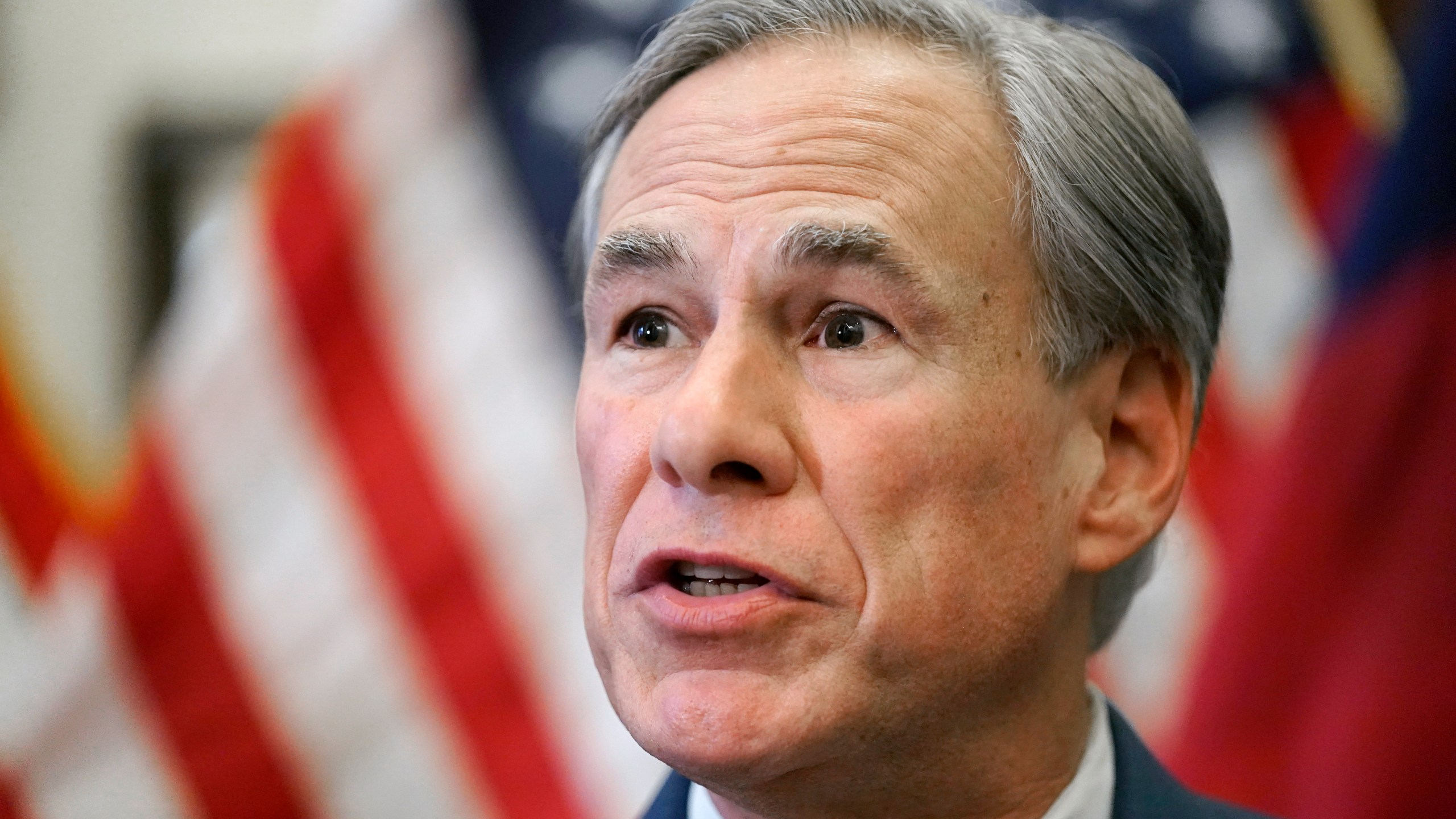 In this June 8, 2021, file photo, Texas Gov. Greg Abbott speaks at a news conference in Austin. (Eric Gay/Associated Press)