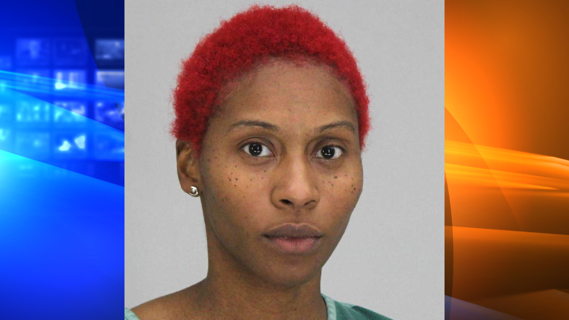 This November 2021 photo made available by The County of Dallas shows Arielle Jackson. Jackson, 32, was arrested Saturday, Nov. 13, 2021, after punching a Southwest Airlines employee in the head during boarding for a flight out of a Dallas airport, police said. (The County of Dallas via AP)