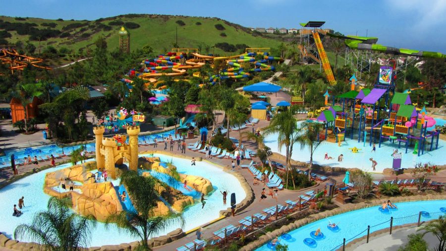 A rendering shows plans for the water park at Sesame Place in Chula Vista, slated to open in March 2022. ( Seaworld)