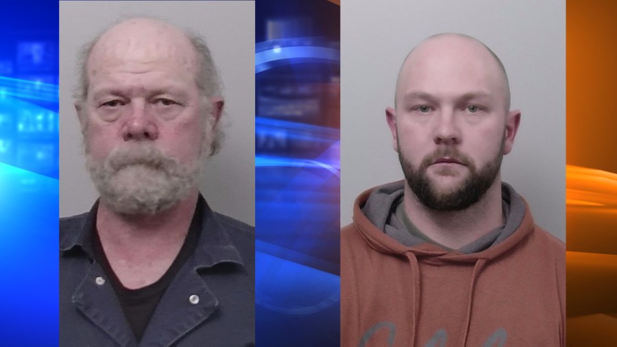 David Scott Smith, 66, and Travis Shane Smith, 32, were arrested on Dec. 8, 2021, on suspicion of causing the Caldor Fire near Lake Tahoe. (El Dorado County District Attorney)