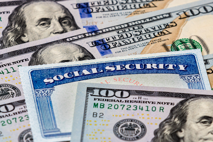 A Social Security card and money is seen in a file photo. (iStock/Getty Images)