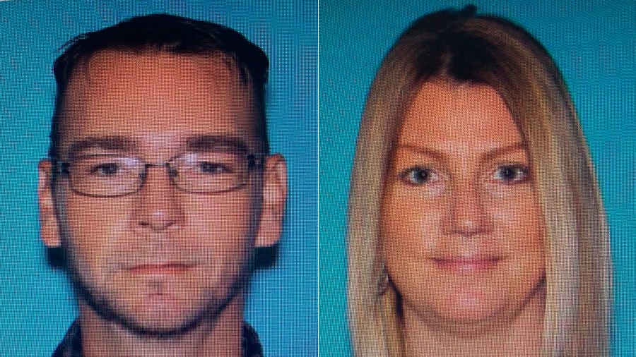 James and Jennifer Crumbley are shown in photos provided by the Oakland County Sheriff's Office in Michigan on Dec. 3, 2021.