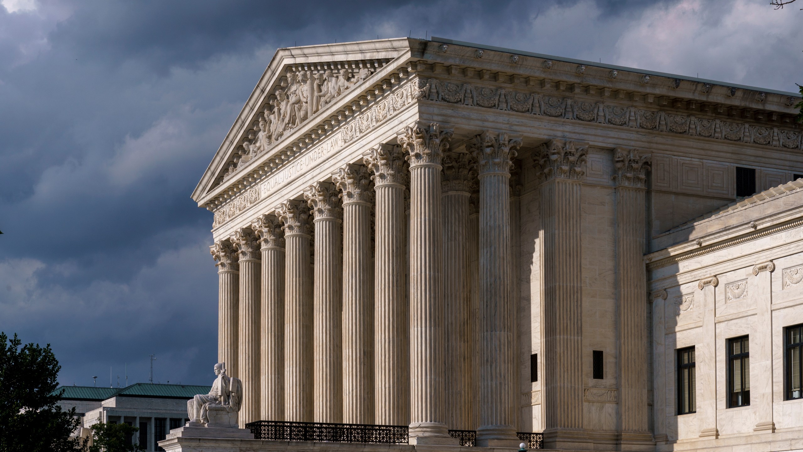 This June 8, 2021, photo shows the Supreme Court in Washington. (AP Photo/J. Scott Applewhite, File)