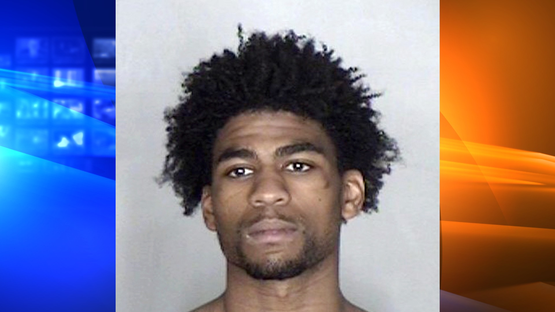 This photo released by the Butte County Sheriff's Office shows Asaahdi Coleman. Authorities say Coleman opened fire on a Greyhound bus in Northern California, killing a 43-year-old woman and wounding four others before he was arrested, naked, inside a nearby Walmart. (Butte County Sheriff's Office via AP)