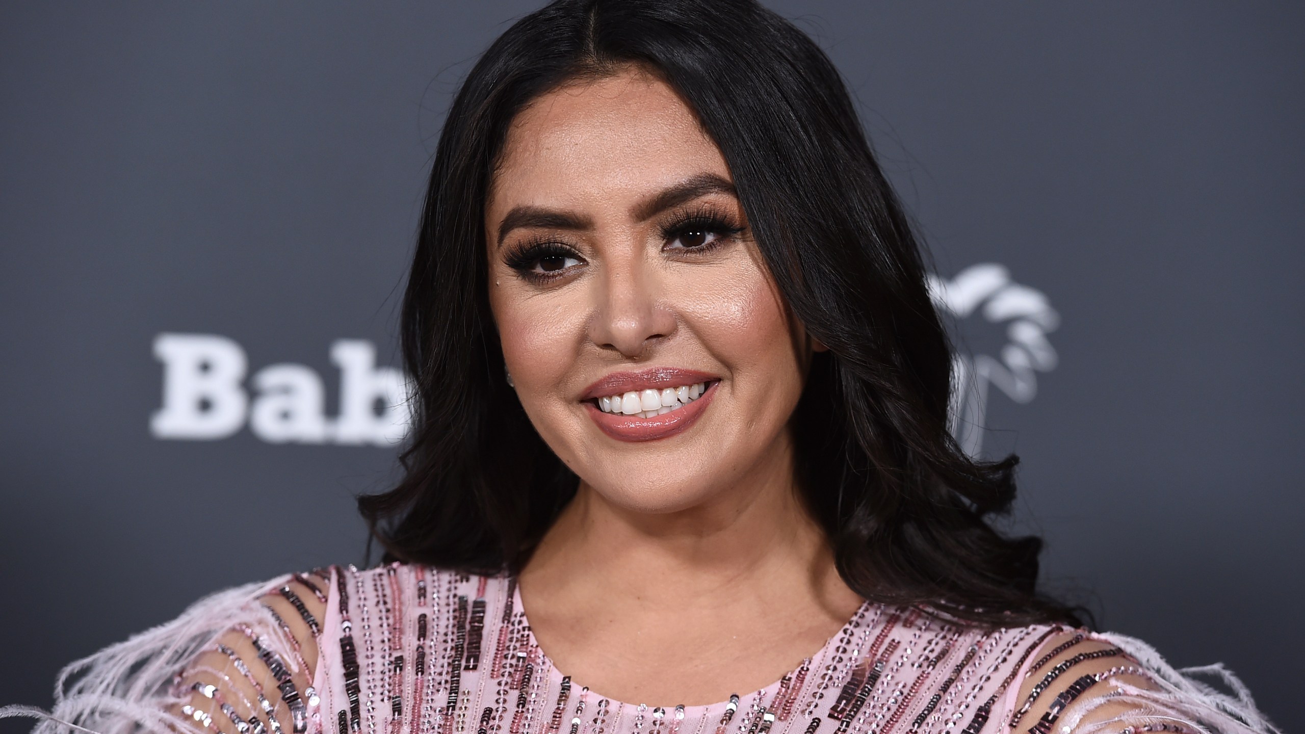 Vanessa Bryant arrives at the Baby2Baby Gala on Nov. 13, 2021, in West Hollywood. (Jordan Strauss/Invision/Associated Press)