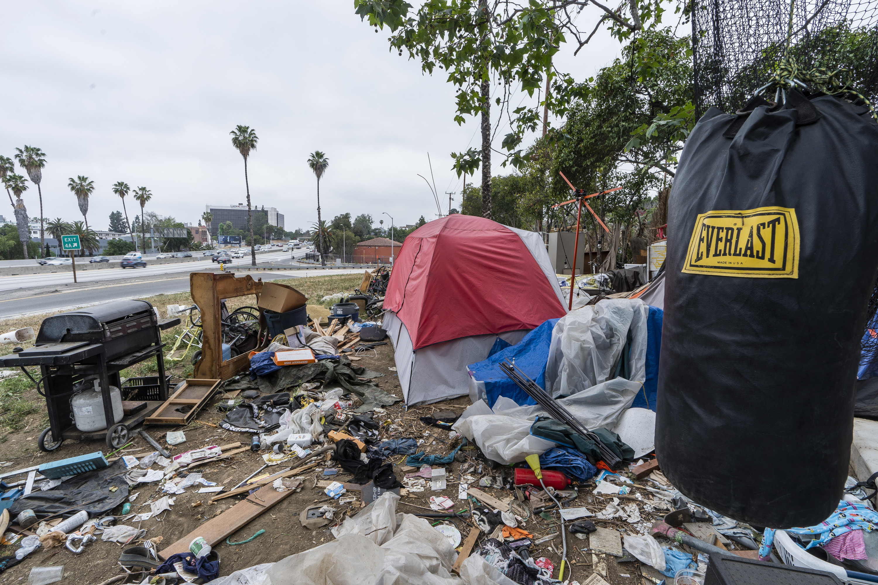 L.A. homeless encampment