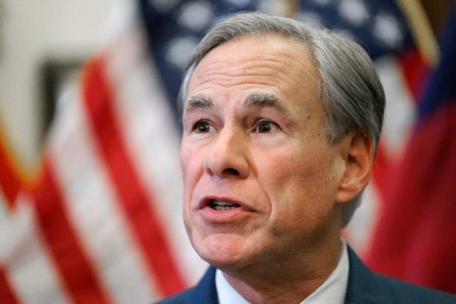 Texas Gov. Greg Abbott speaks at a news conference in Austin, Texas on June 8, 2021. (Eric Gay/Associated Press)