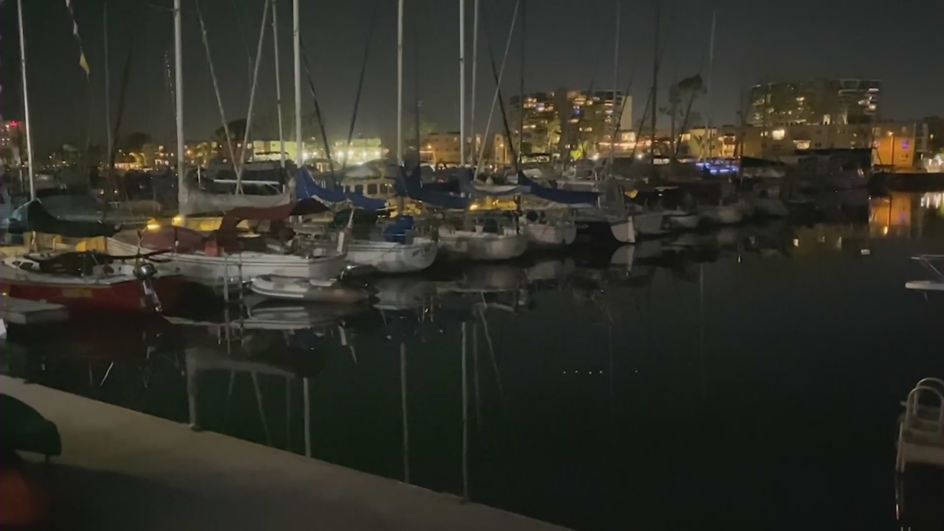 Boaters in Marina del Rey are worried after one of their own, Bill Austin, went missing on March 12, 2022. (KTLA)