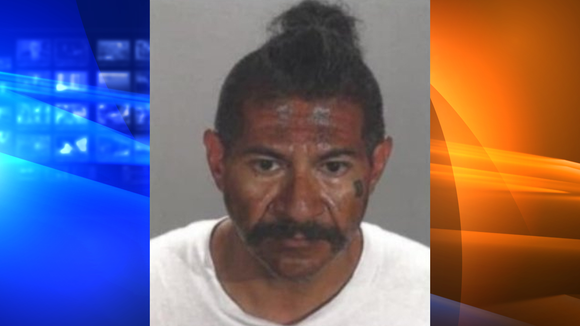 Robert Nunez, shown in this undated photo provided by the Bell Gardens Police Department, is accused of raping a 14-year-old at knifepoint, police said.