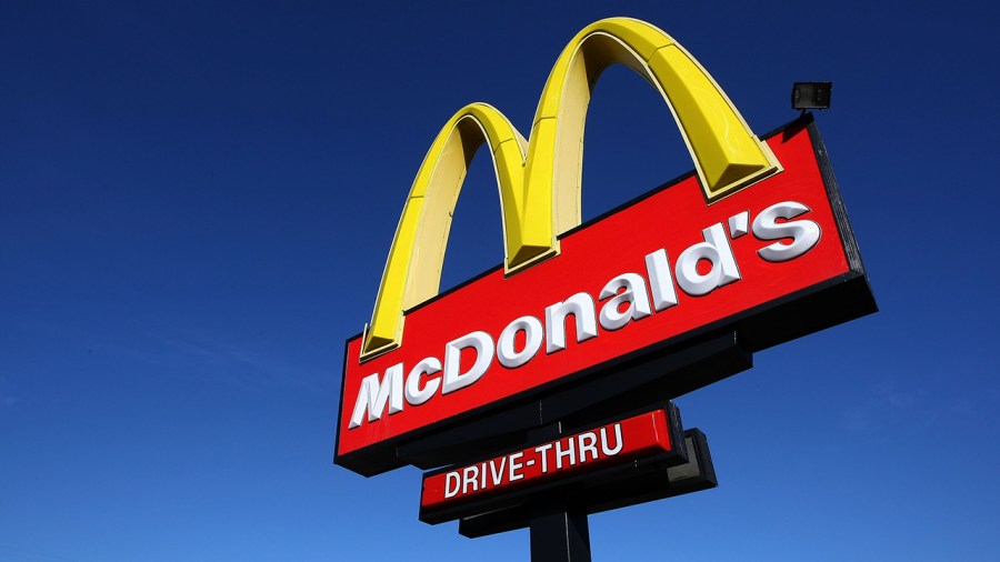 The golden arches stand outside of a McDonald's restaurant February 9, 2009 in San Francisco. (Justin Sullivan/Getty Images)