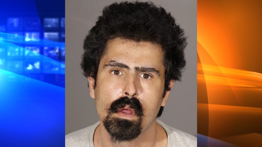 Arby Hovsepian is seen in a booking photo shared by the Glendale Police Department on March 2, 2022.