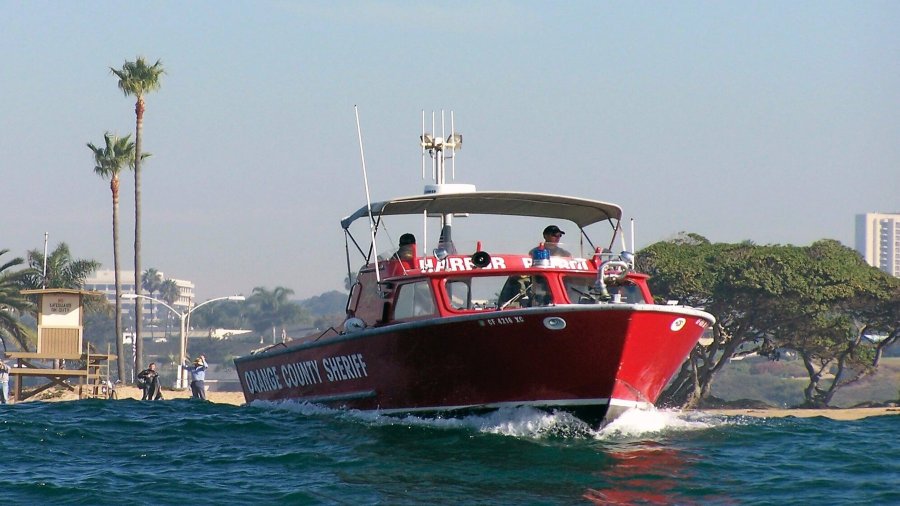 The Orange County Sheriff’s Department Harbor Patrol boat is seen in an undated file photo. (OCSD Harbor Patrol)