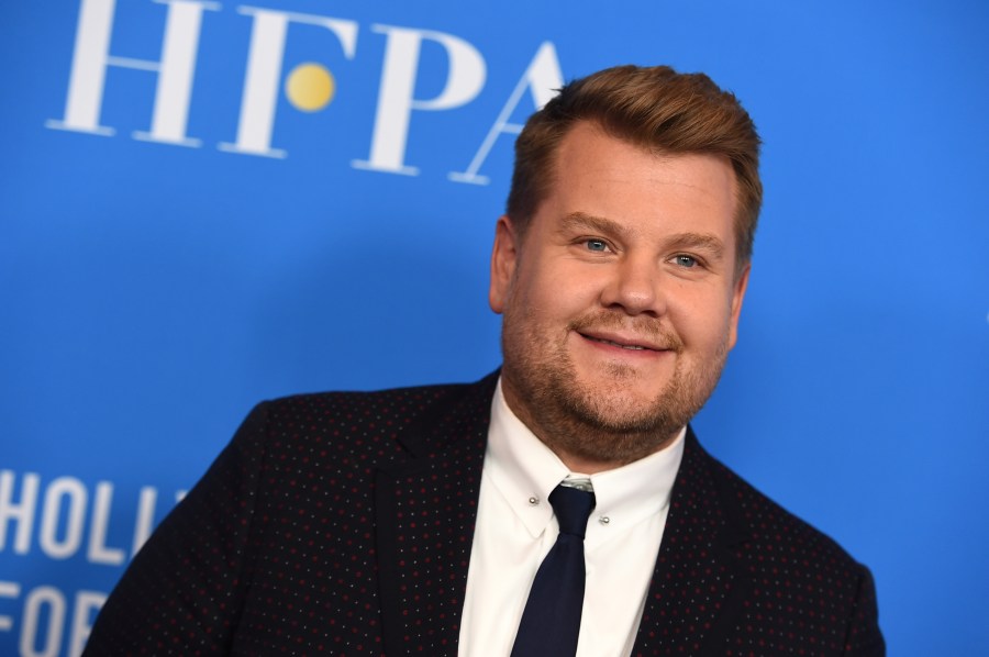 James Corden arrives at the 2019 Hollywood Foreign Press Association's Annual Grants Banquet at the Beverly Wilshire Beverly Hills on July 31, 2019. (Jordan Strauss/Invision/AP, File)